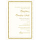 Holly Glittered Die-cut Pocket Invitations Image 2 of 2